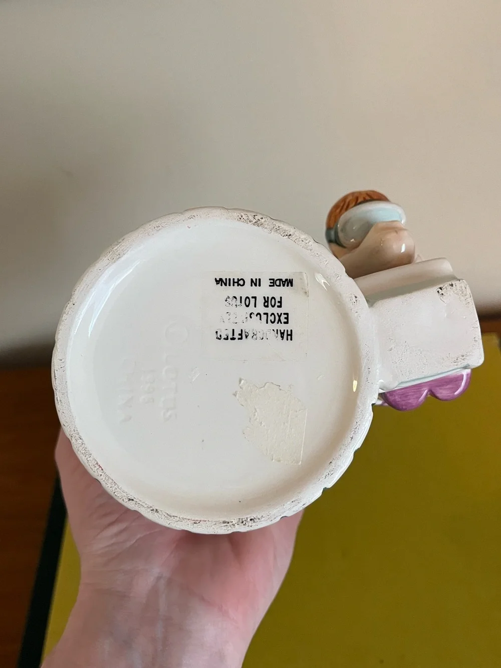 Lotus Ceramics Swimming Pool Diver Mug